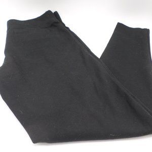 Willow & Clay Black Leggins Zippered Front Pockets Size S